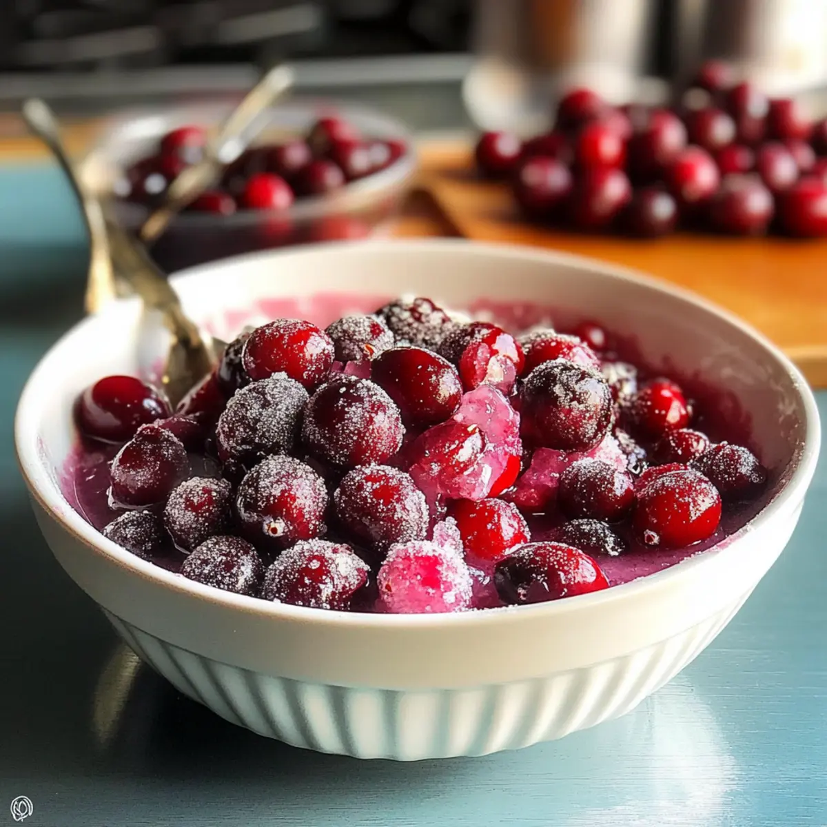 Cranberry-Sauce – Cranberry-Kompott