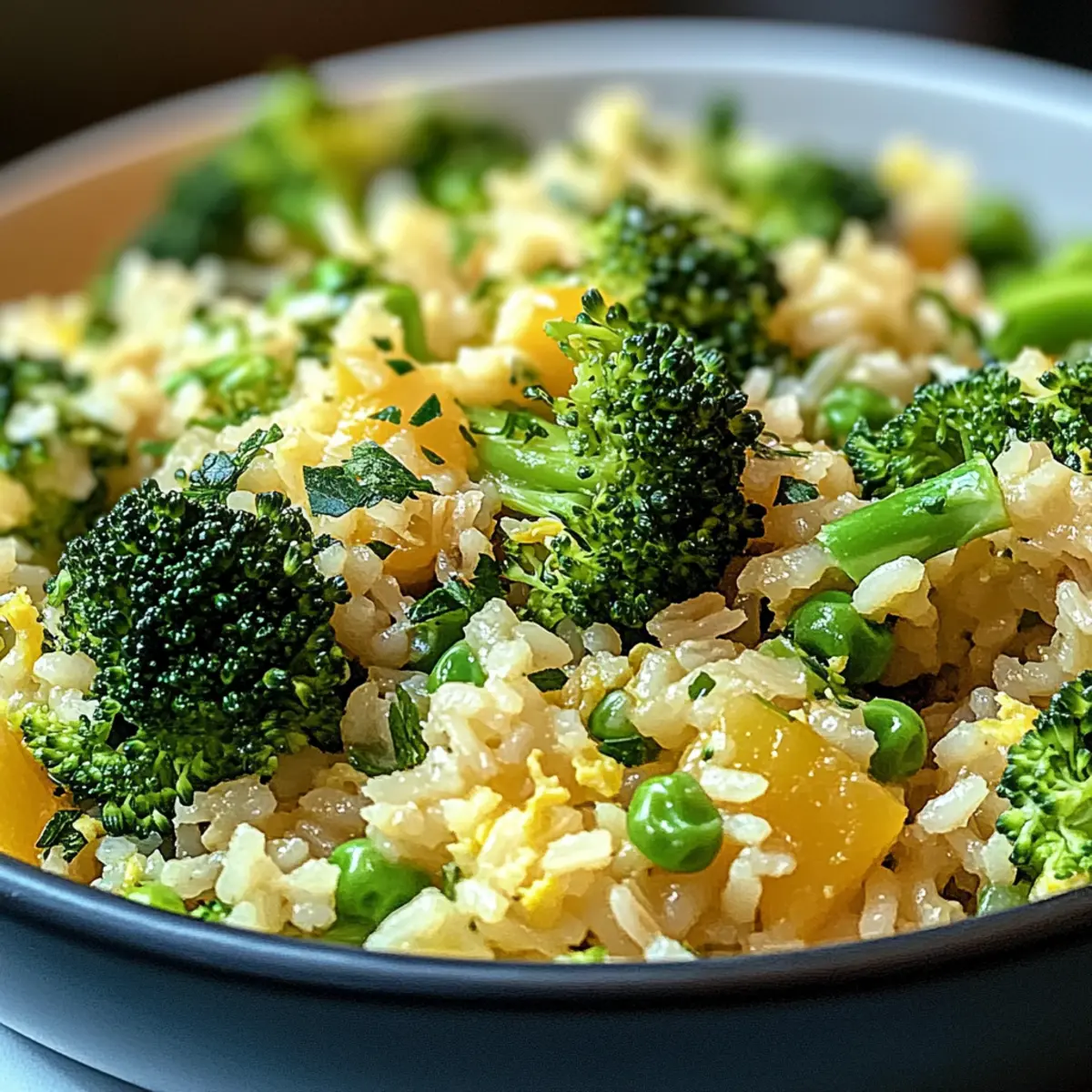 Schneller Brokkoli-Reis