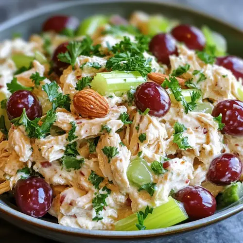 Griechischer Joghurt Hähnchensalat (Keine Mayonnaise) Rezept Zutaten: - 2 Tassen gekochtes Hähnchenfleisch, gewürfelt - 1 Tasse griechischer Joghurt - 1/2 Tasse Sellerie, klein gehackt - 1/2 Tasse rote Trauben, halbiert - 1/4 Tasse Mandeln, gehackt - 1 Esslöffel Honig - 1 Esslöffel Zitronensaft - Salz und Pfeffer nach Geschmack Anleitung: 1. In einer großen Schüssel das gekochte Hähnchen, griechischen Joghurt, Sellerie, Trauben und Mandeln vermengen. 2. Honig, Zitronensaft, Salz und Pfeffer hinzufügen und gut vermischen. 3. Kalt servieren.