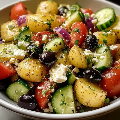 Griechischer Kartoffelsalat