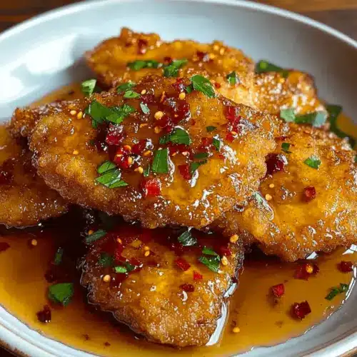 Scharfe Honig-Hühnchen-Filets Rezept