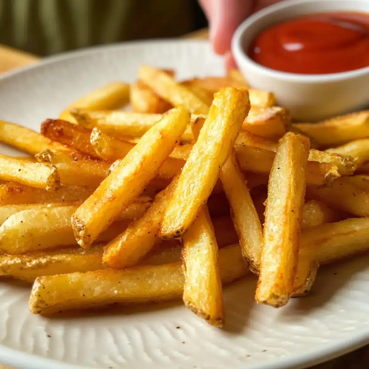 Knusprige Pommes im Ofen selber machen