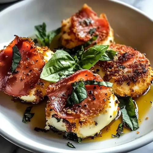 Prosciutto Mozzarella Häppchen