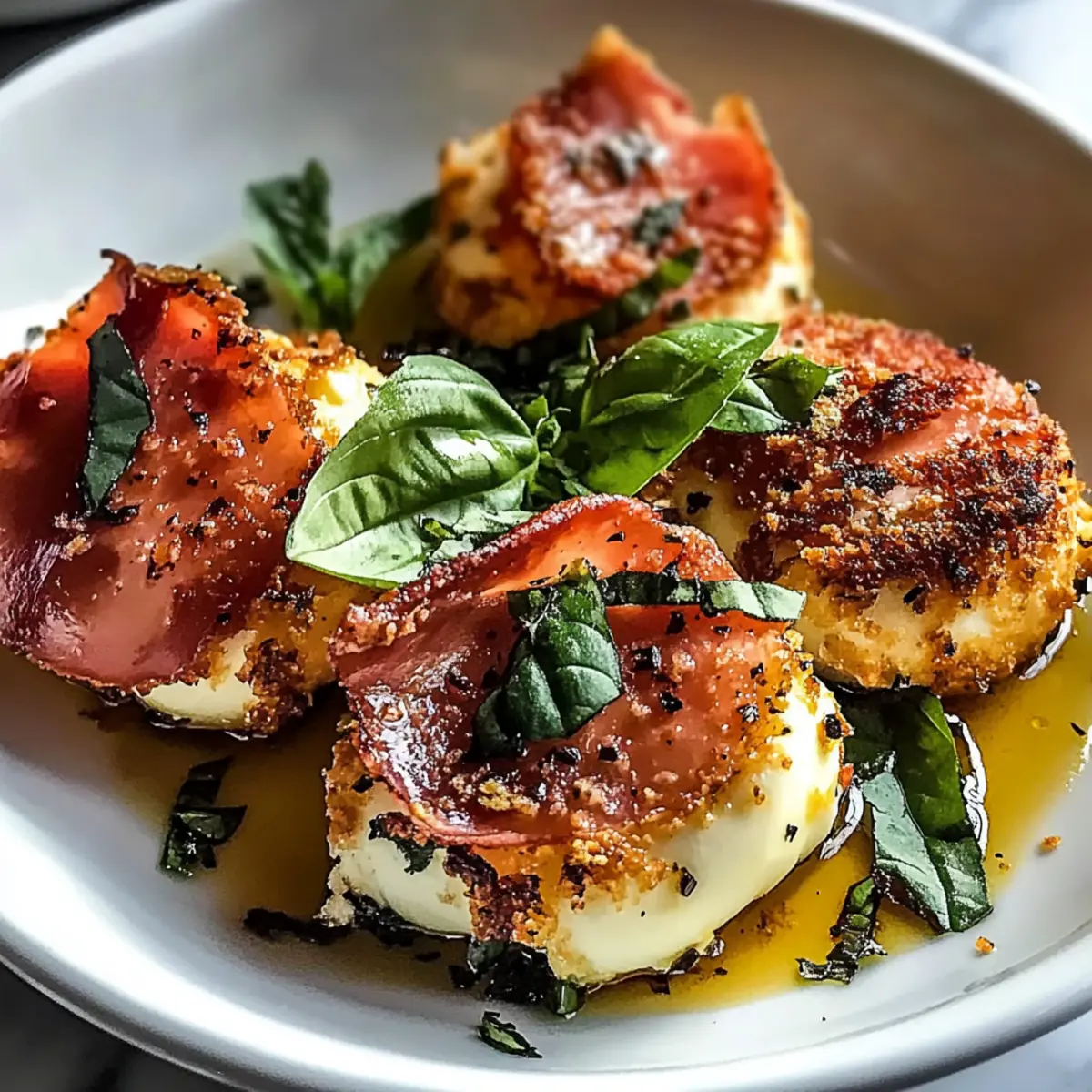 Prosciutto Mozzarella Häppchen