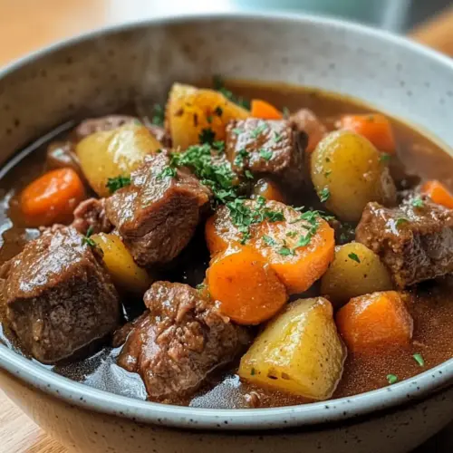 Crockpot Lamm-Eintopf – Eine herzhafte Komfortmahlzeit
