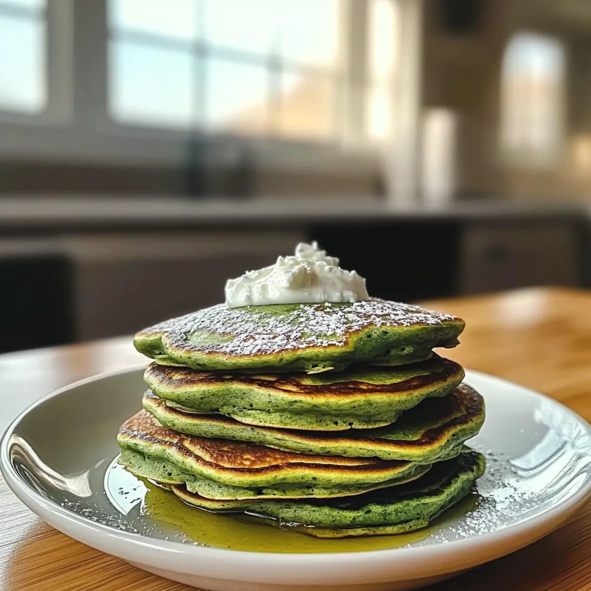 Leckeres Spinatpfannkuchen-Rezept für gesunden Frühstücksgenuss