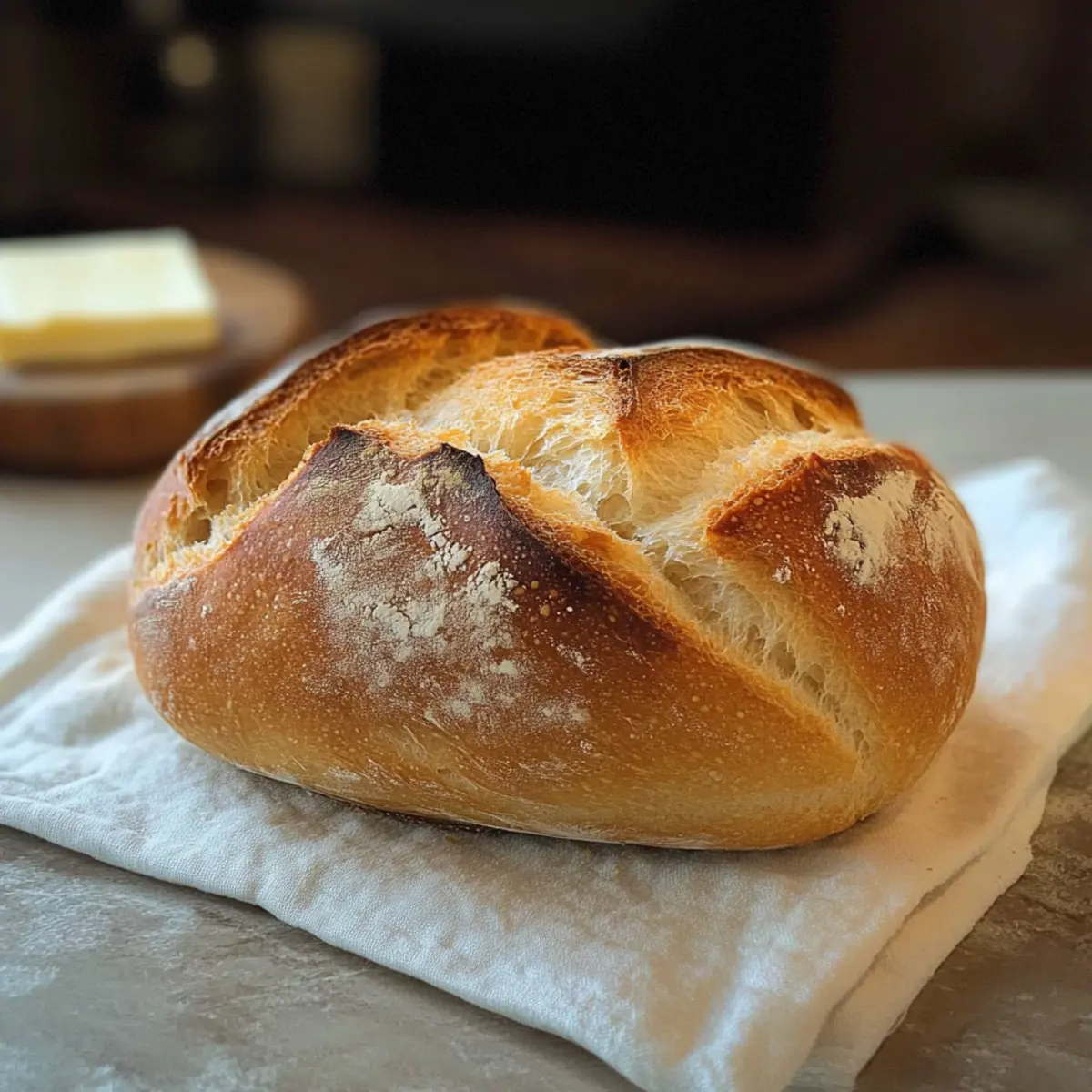 Dinkel-Zwilling: Rezept für einfaches Dinkelbrot aus nur 4 Zutaten