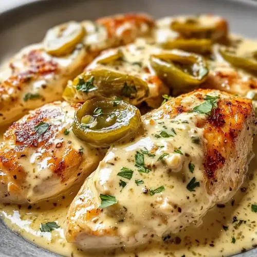 Cremiges Pepperoncini-Hühnchen