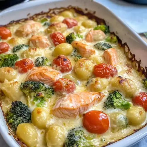 Cremiger Gnocchi Auflauf