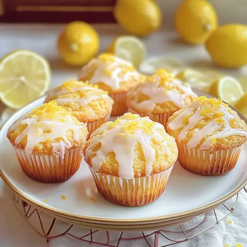 Zitronenmuffins – saftiges Rezept
