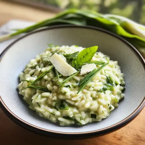Bärlauch-Risotto