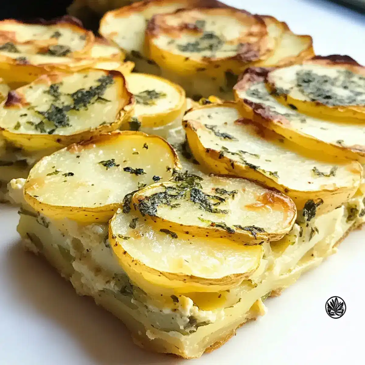 Bärlauch Kartoffel Lasagne