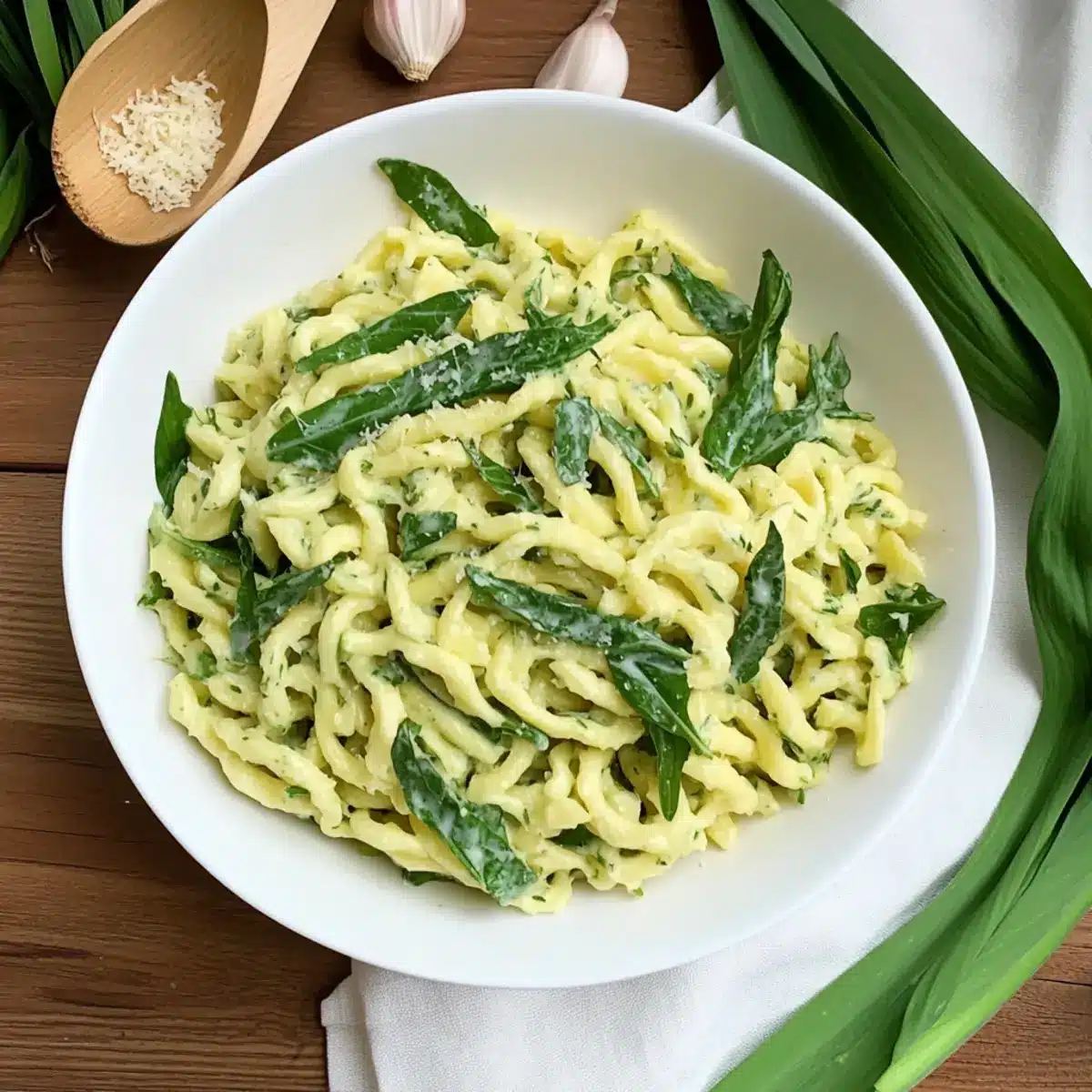Bärlauch Spätzle