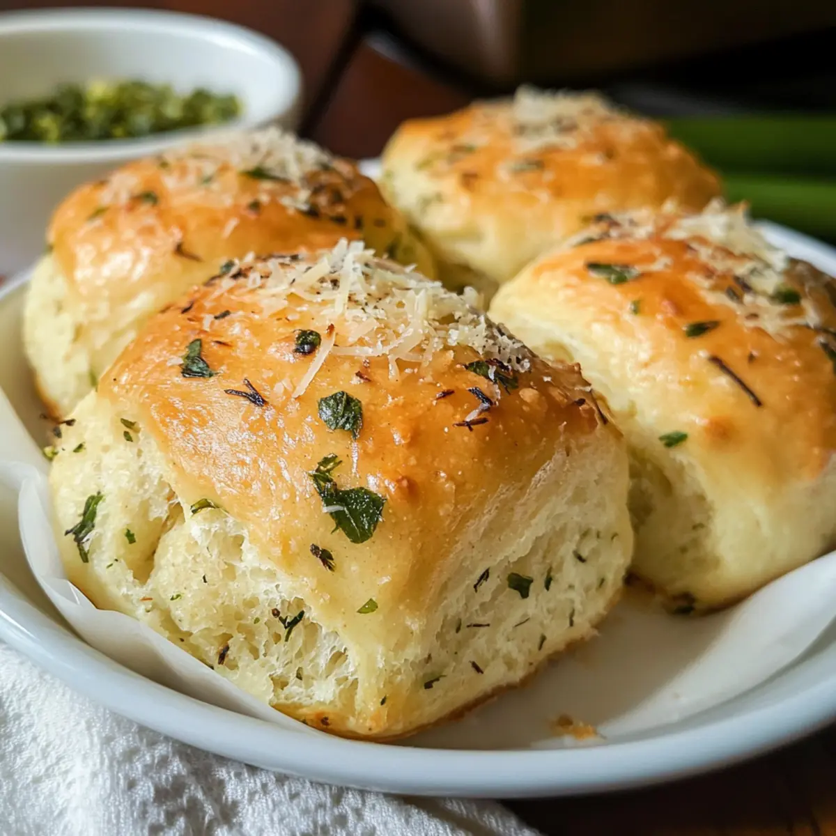 Bärlauchbrötchen die Frühlingsgefühle wecken
