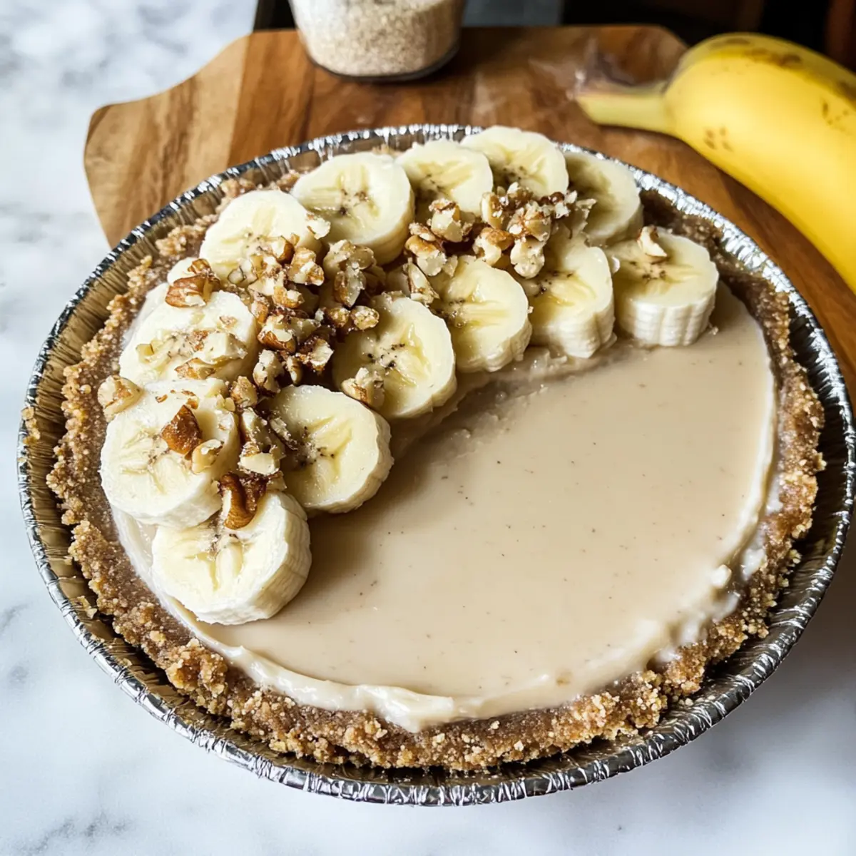 Bananencreme-Kuchen