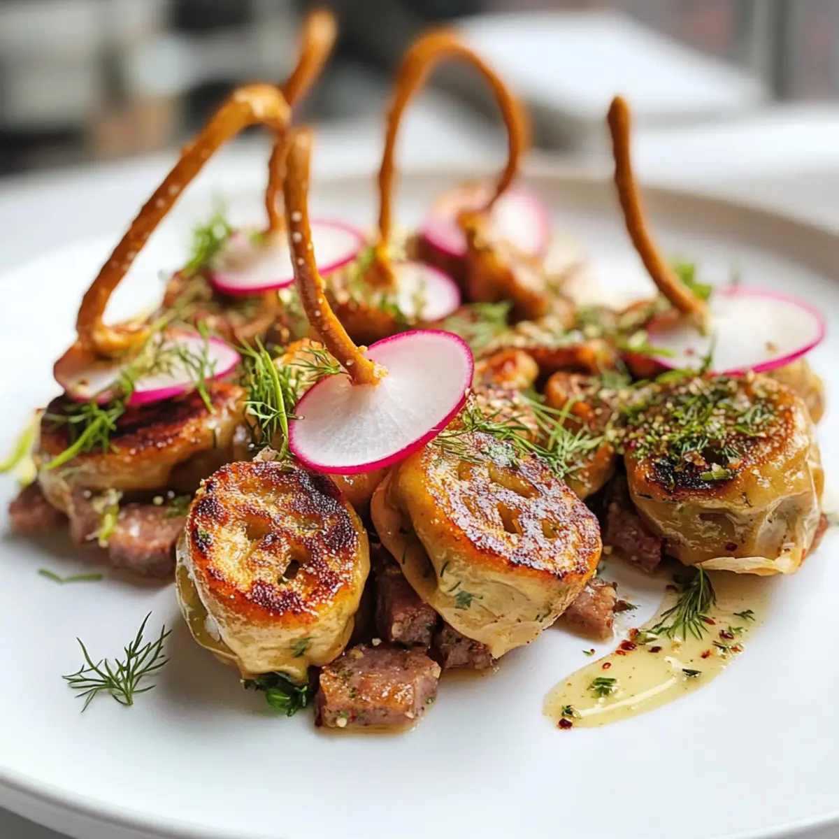 Brezenknödel-Fingerfood
