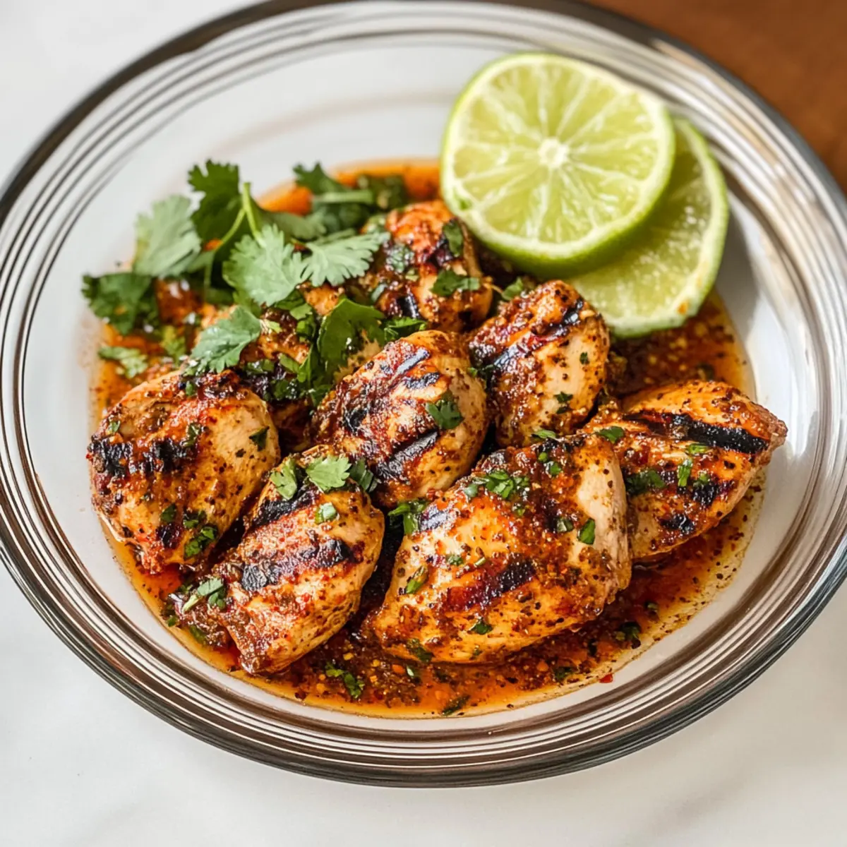 Einfache mexikanische Hühnchenmarinade