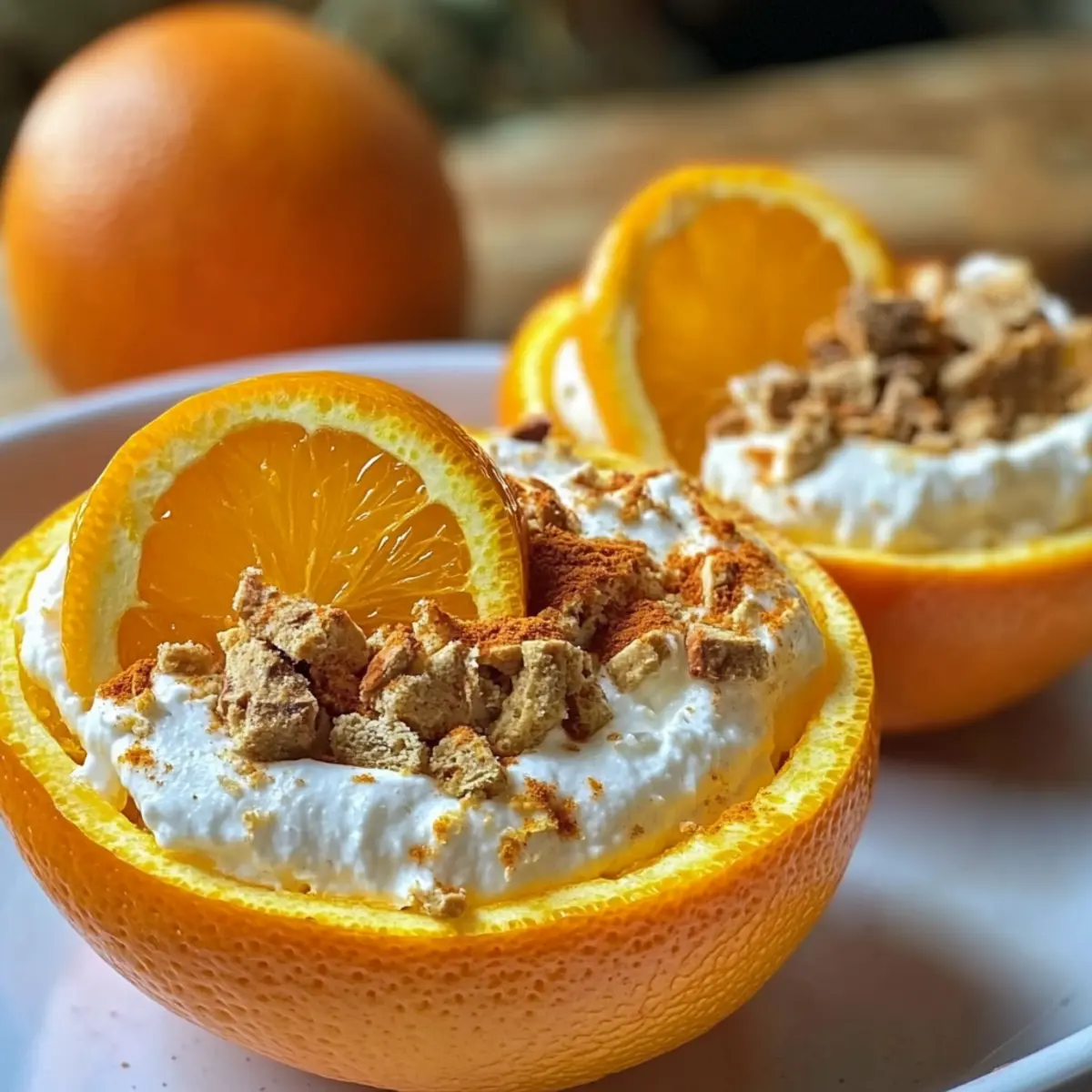 Gefüllte Orangen
