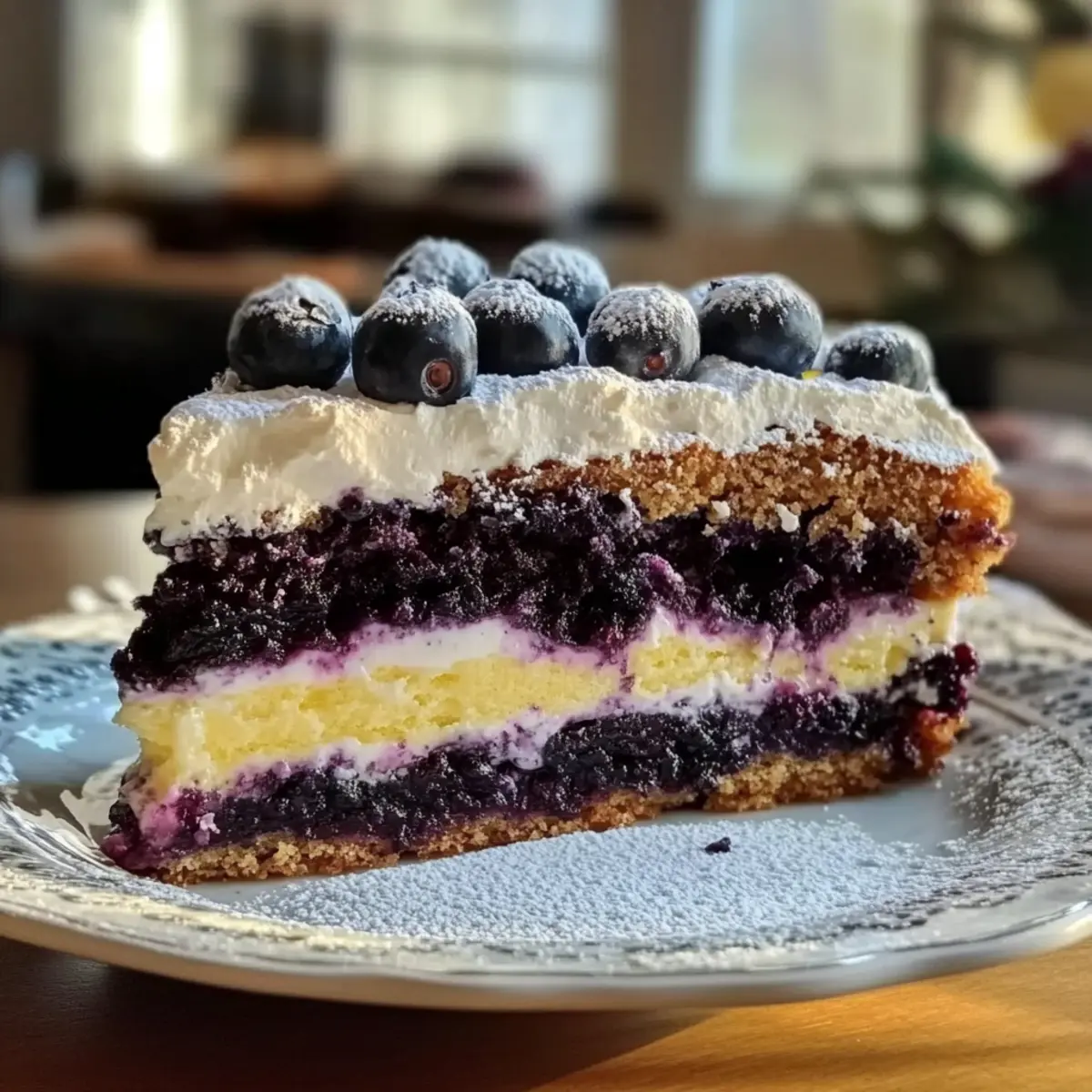 Heidelbeer-Eierlikör-Torte