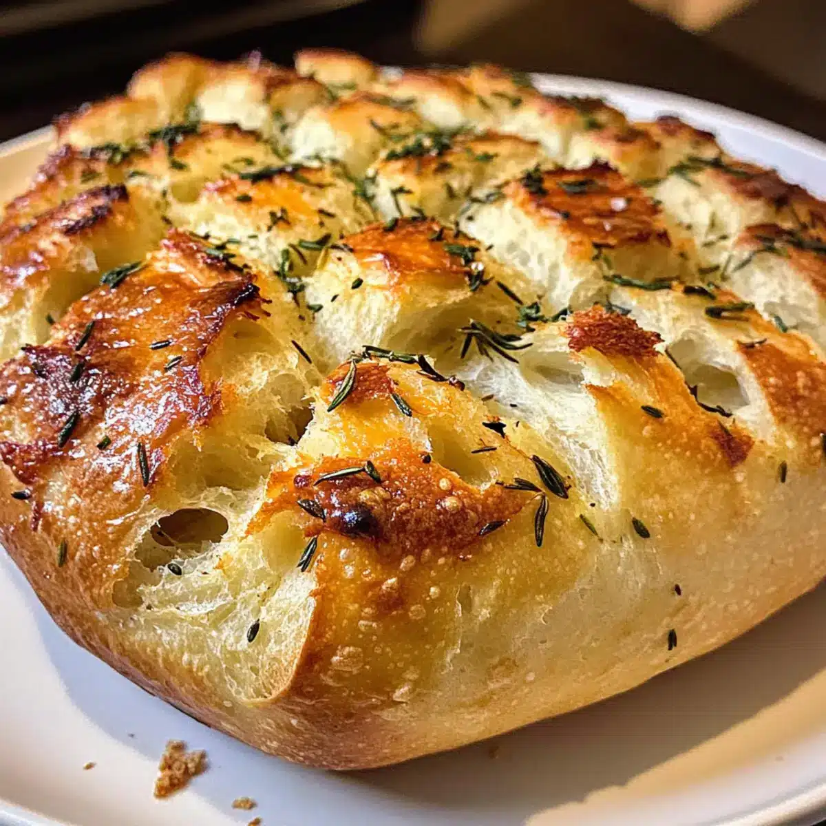 Knoblauchbrot ohne Kneten, der immer gelingt