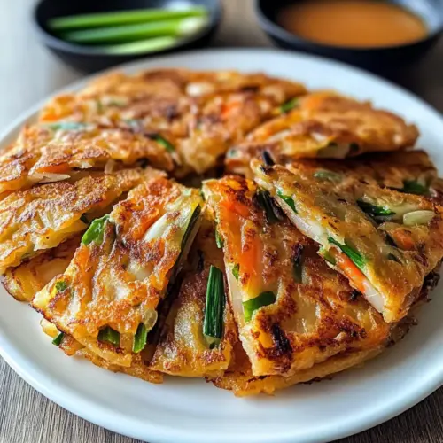 Frühlingzwiebel-Pfannkuchen