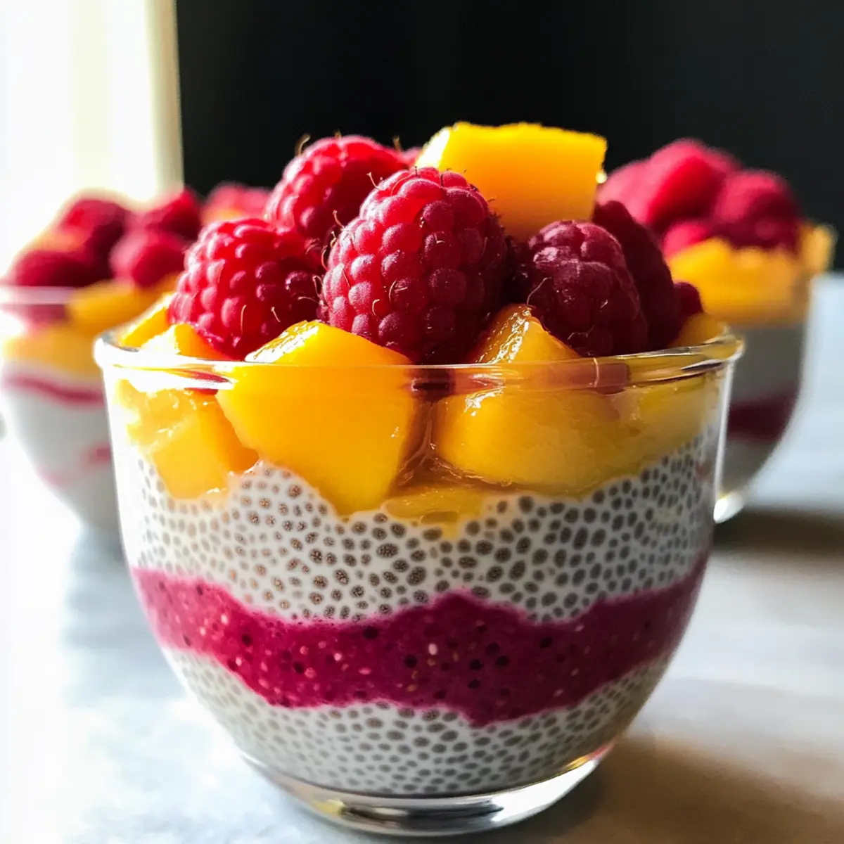Mango Chia Pudding