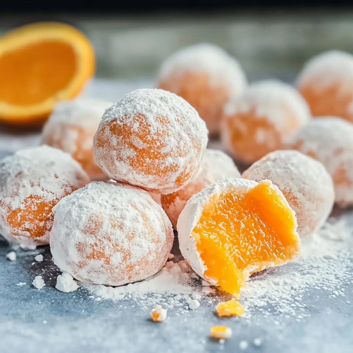 Orange-Creme-Trüffel