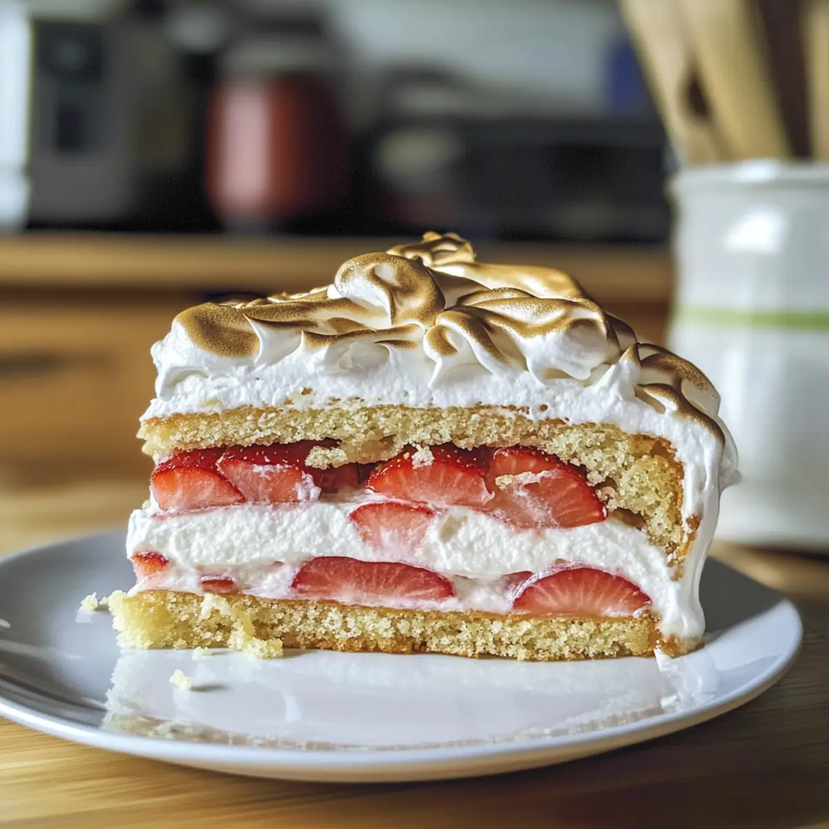 Rhabarber-Baiser-Torte