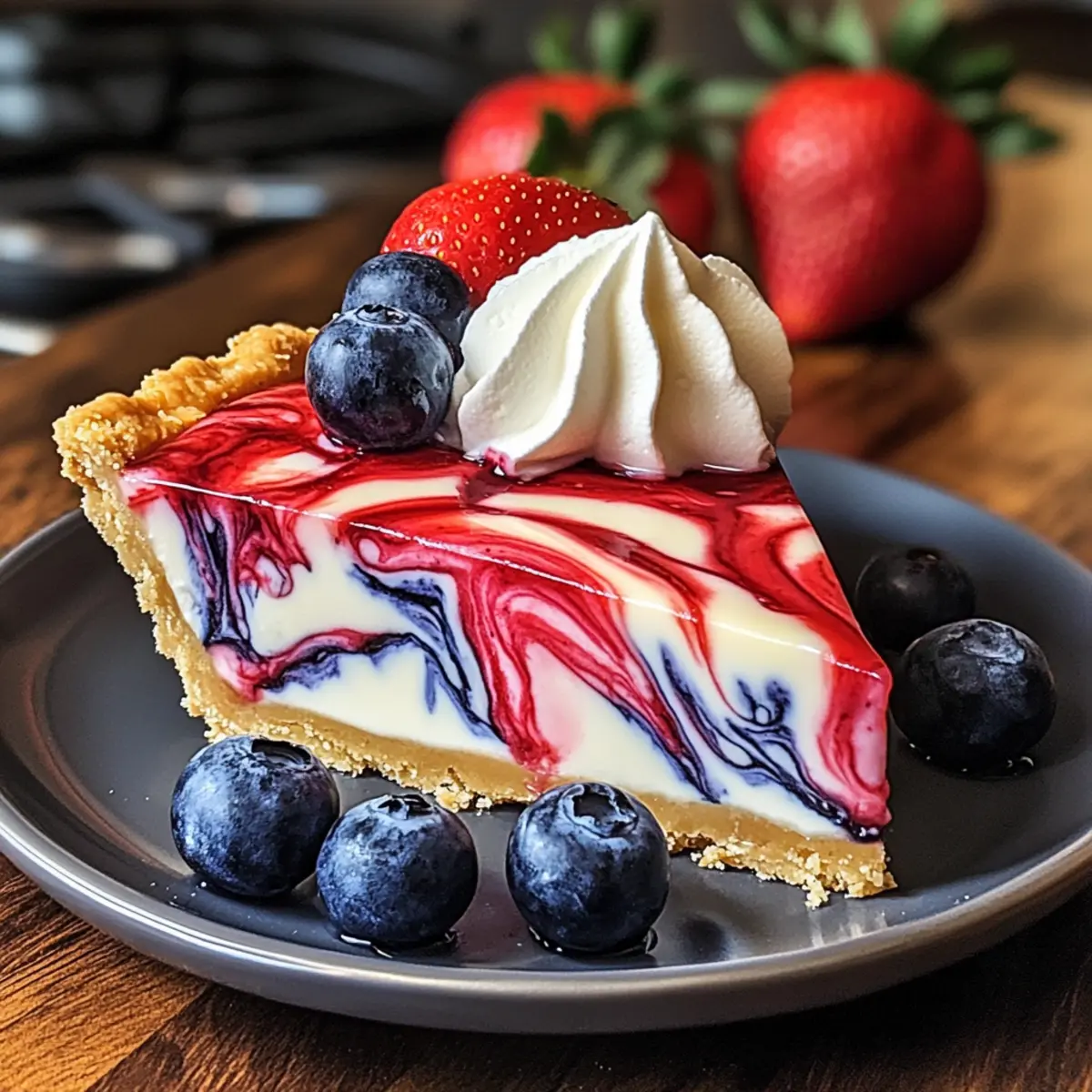 4. Juli Wirbel Torte
