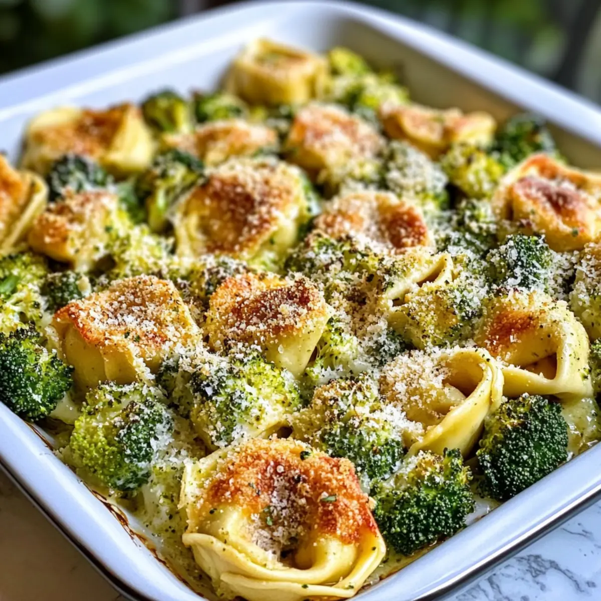 Brokkoli Tortellini Auflauf