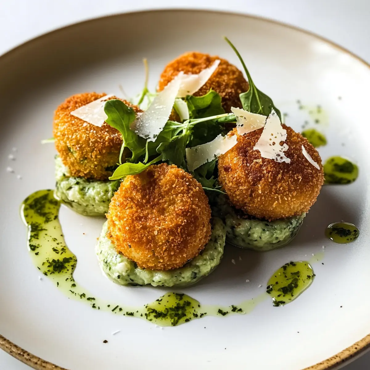 Caesar-Salat-Kroketten