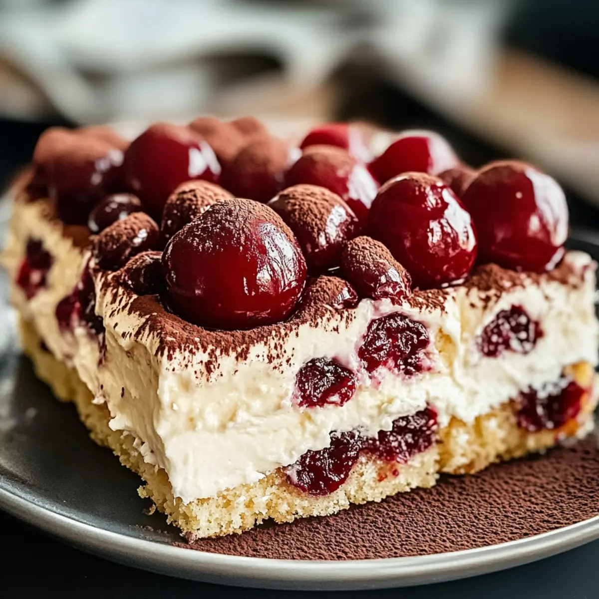 Kirsch-Amaretto-Tiramisu