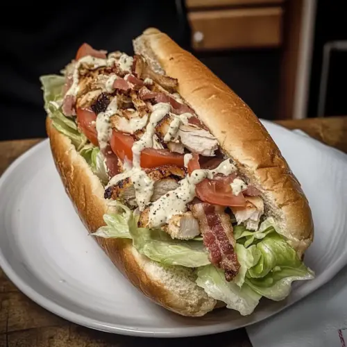 Hähnchen Bacon Ranch Sub