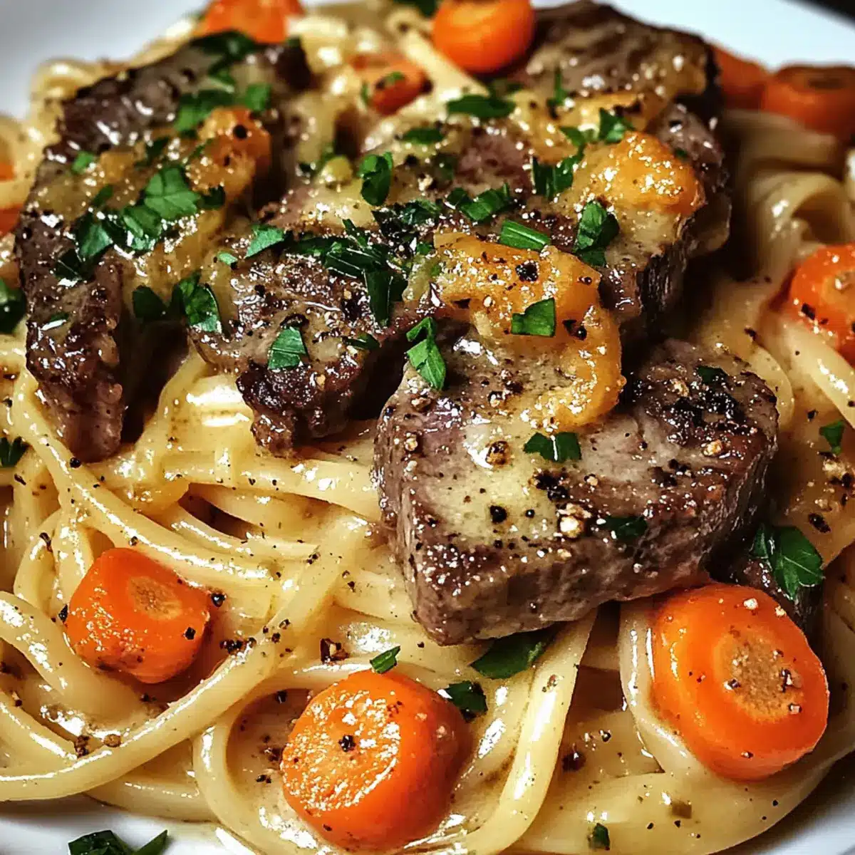 Cowboy Butter Steak Linguine Cowboy-Butter Steak Linguine