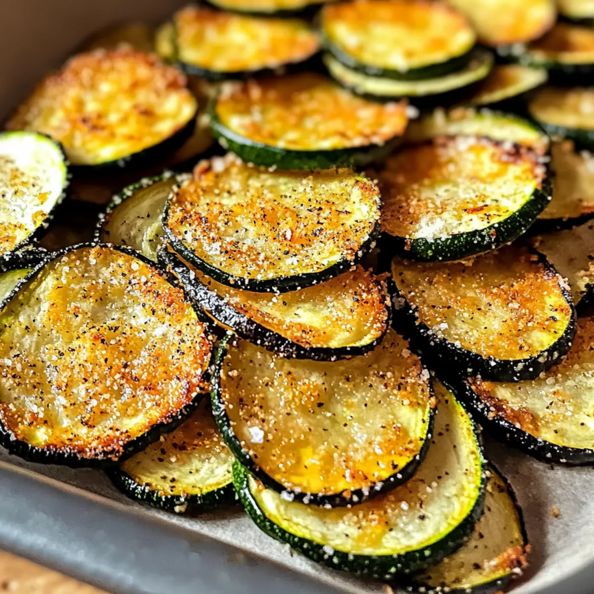 Knusprige, krosse Zucchini-Chips – schuldfreier Snackgenuss
