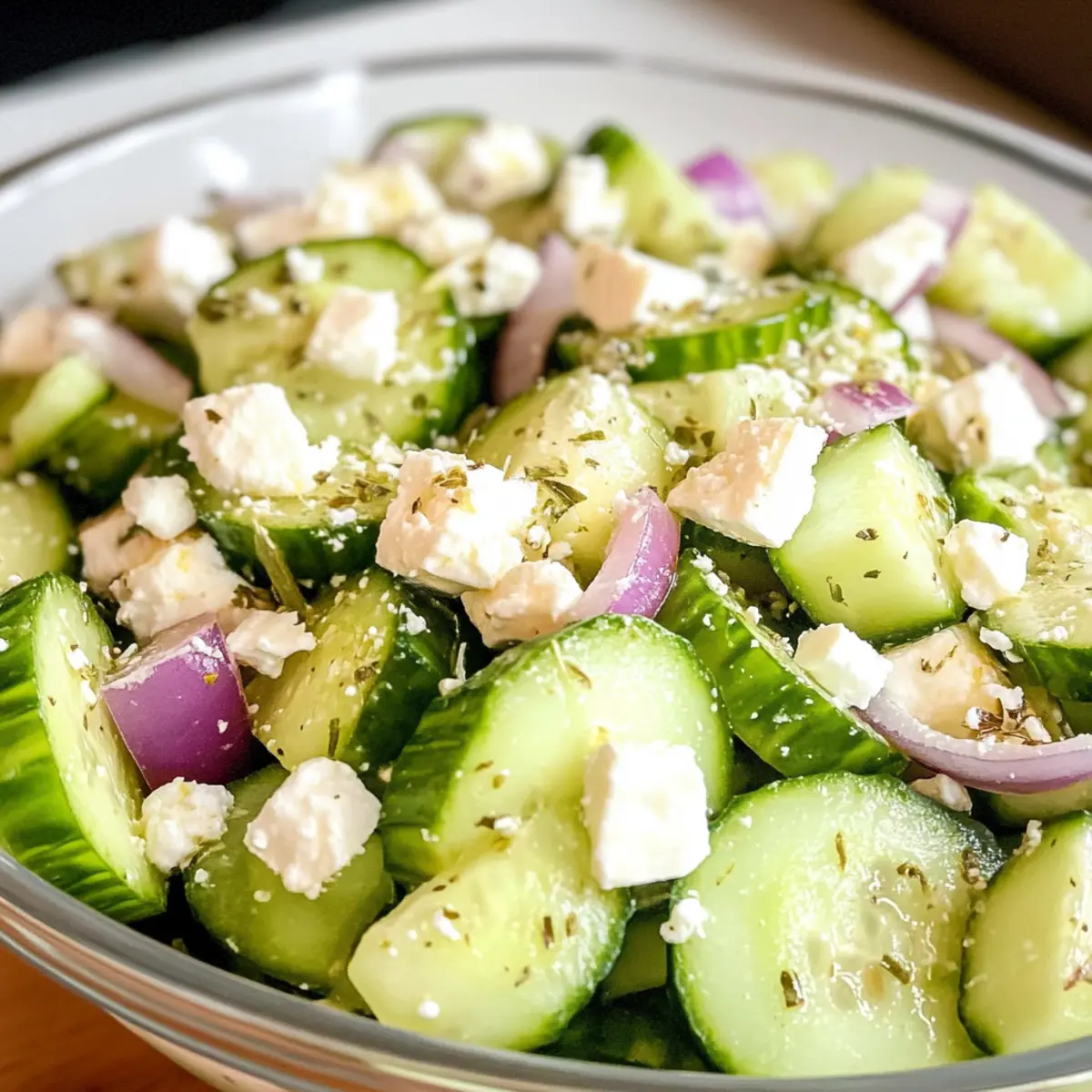 Gurken-Feta-Salat