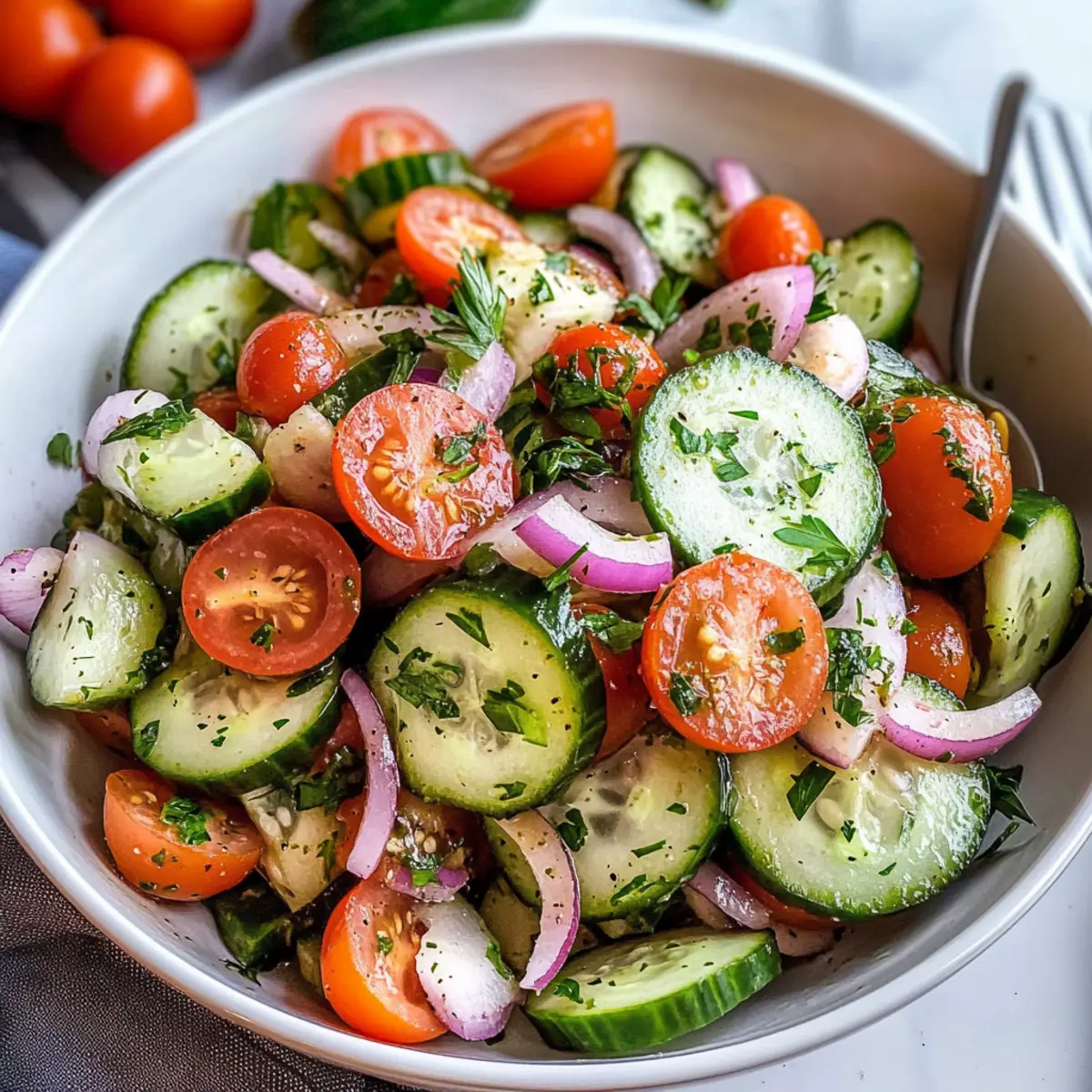 Gurken-Tomaten-Salat
