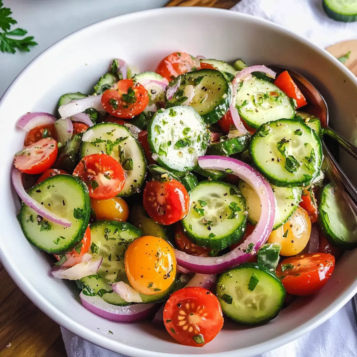 Gurken-Tomaten-Salat