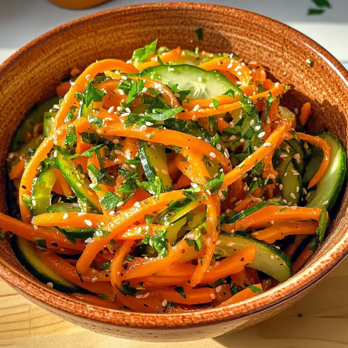 Gurken-Möhren-Salat