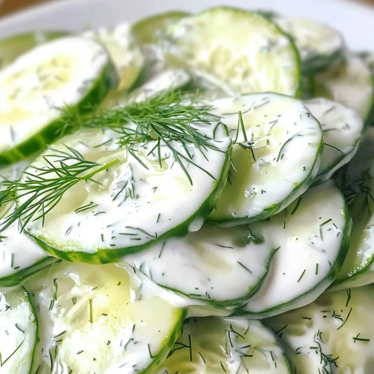 Dillgurkensalat