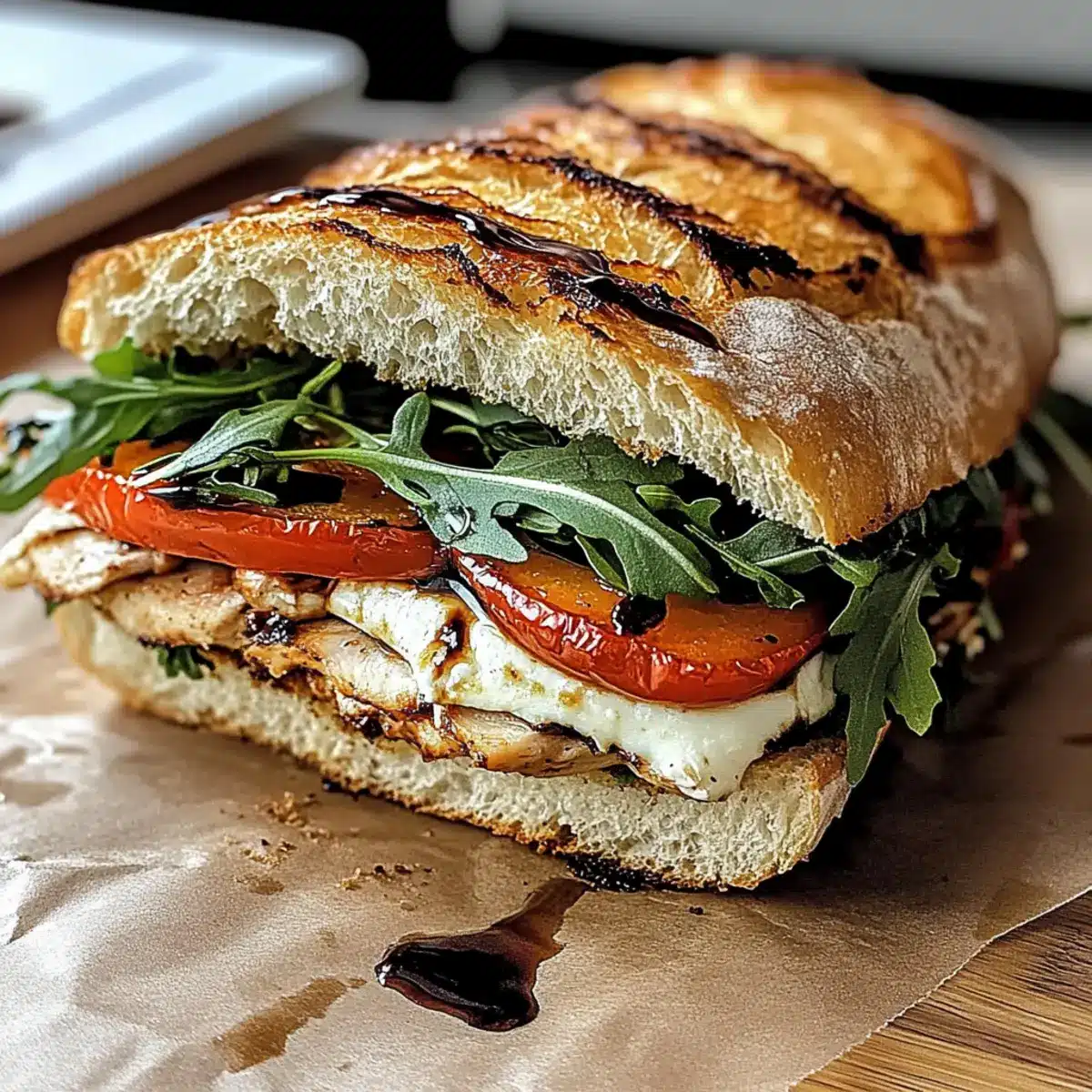 Gourmet Ciabatta Sandwich