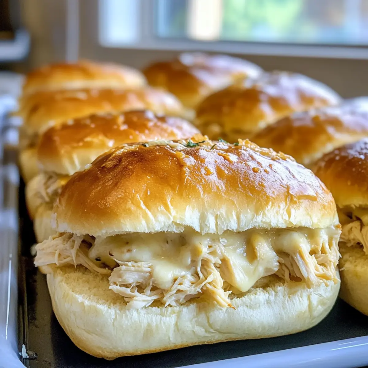 Saftige Hähnchen-Slider mit Brathähnchen