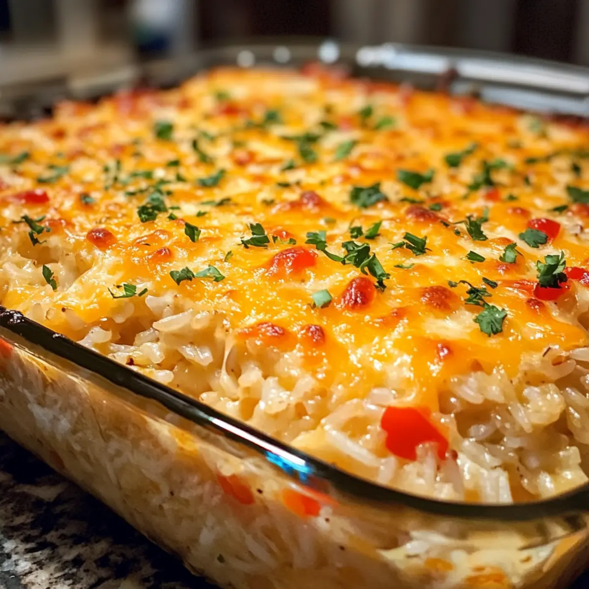 Pepper Jack Reisauflauf