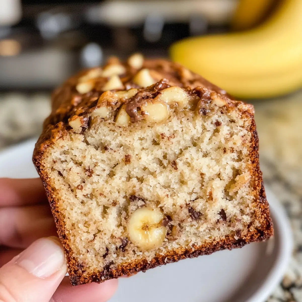 Saure Sahne Bananenbrot