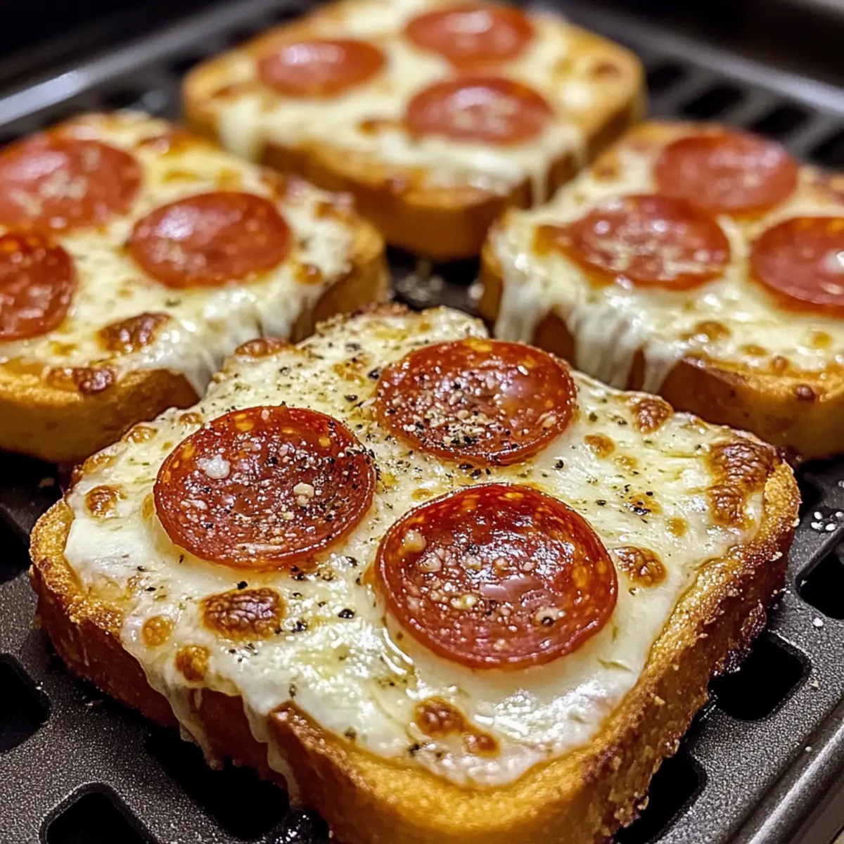 Texas Toast Pizza Air Fryer – Familienessen Idee