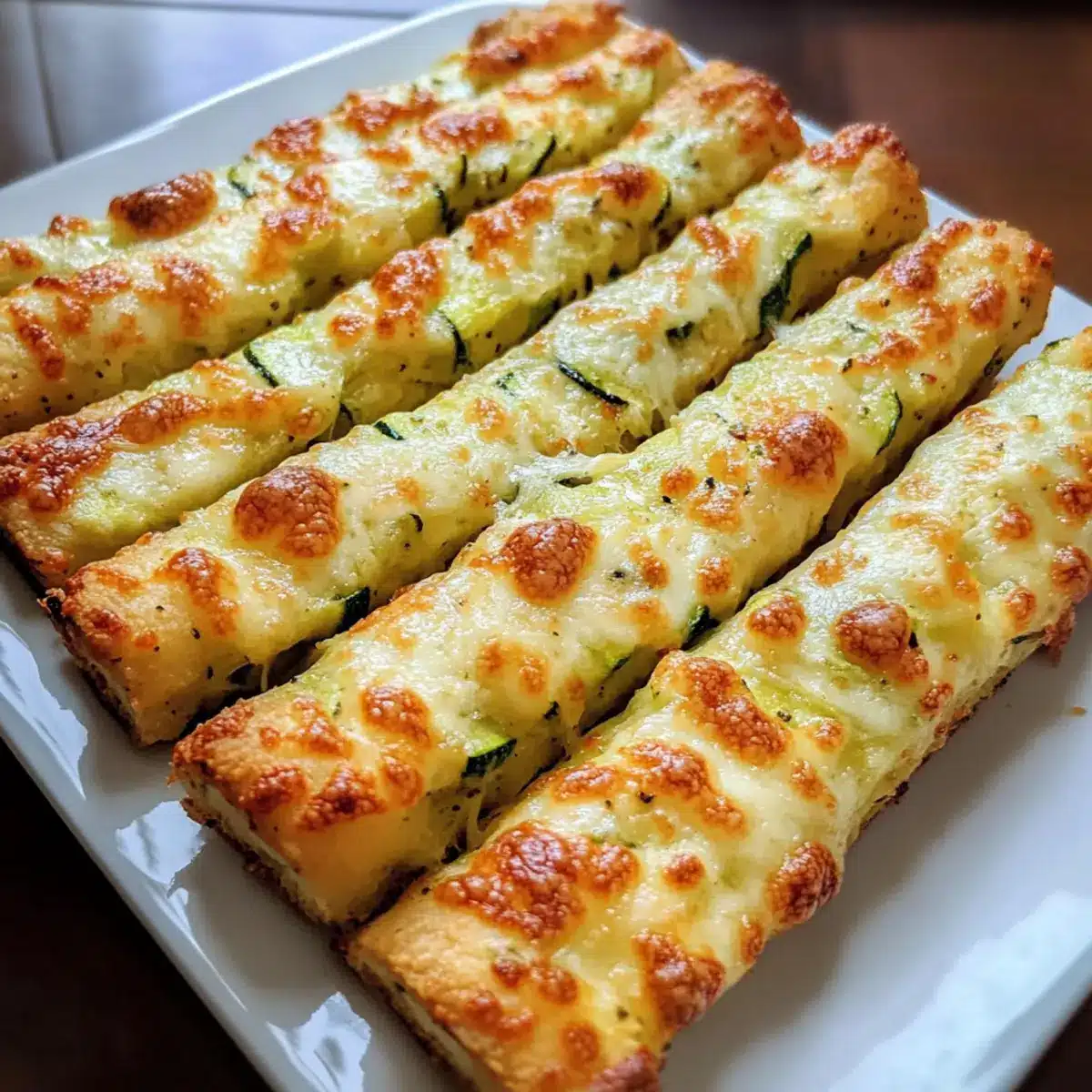 Zucchini Brotstangen