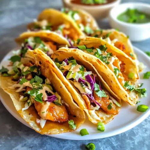 Applebee's Hähnchen Wonton Tacos