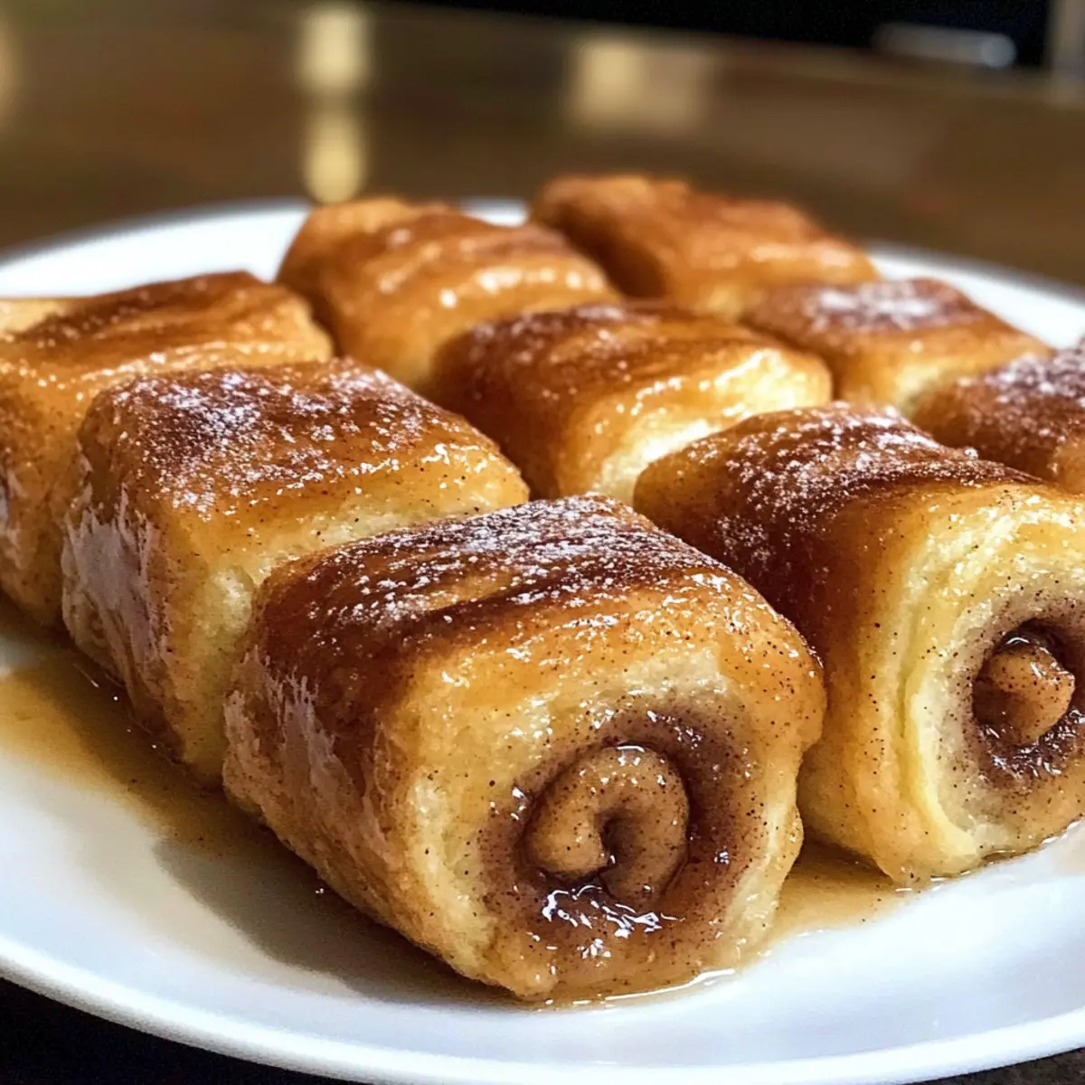Zimtschnecken-Französische-Toast-Rollen