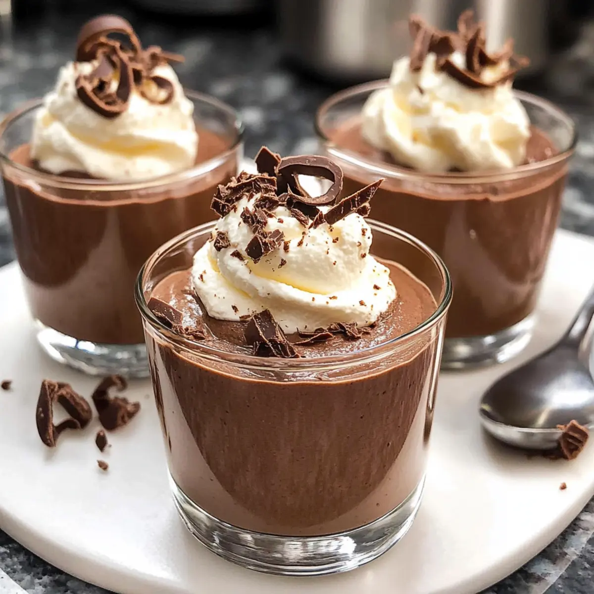 Klassische Schokoladenmousse