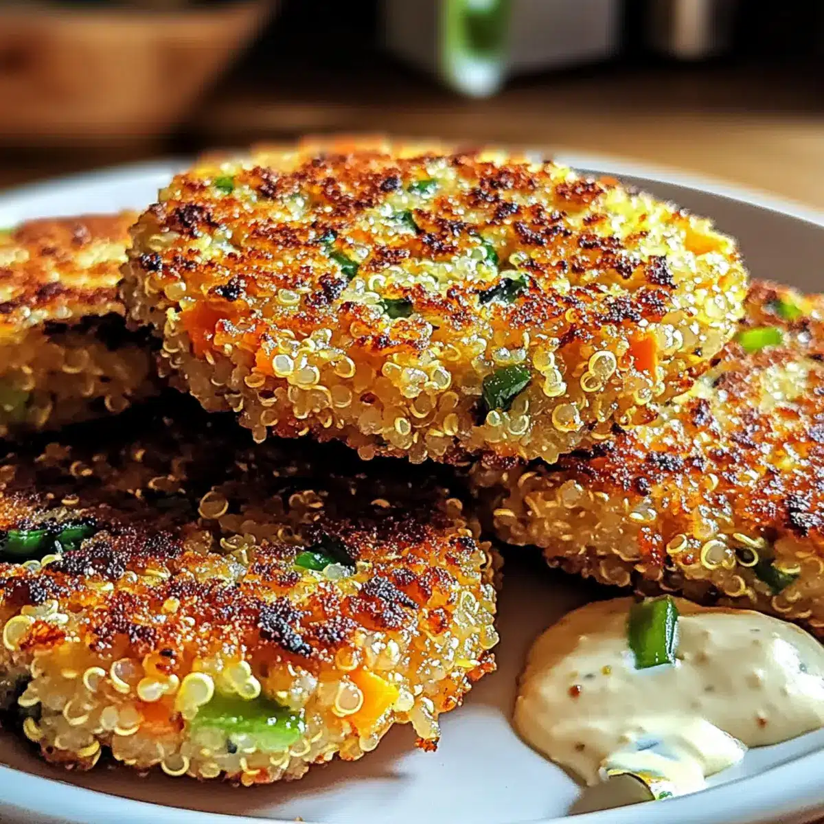 Knusprige Quinoa-Gemüse-Patties